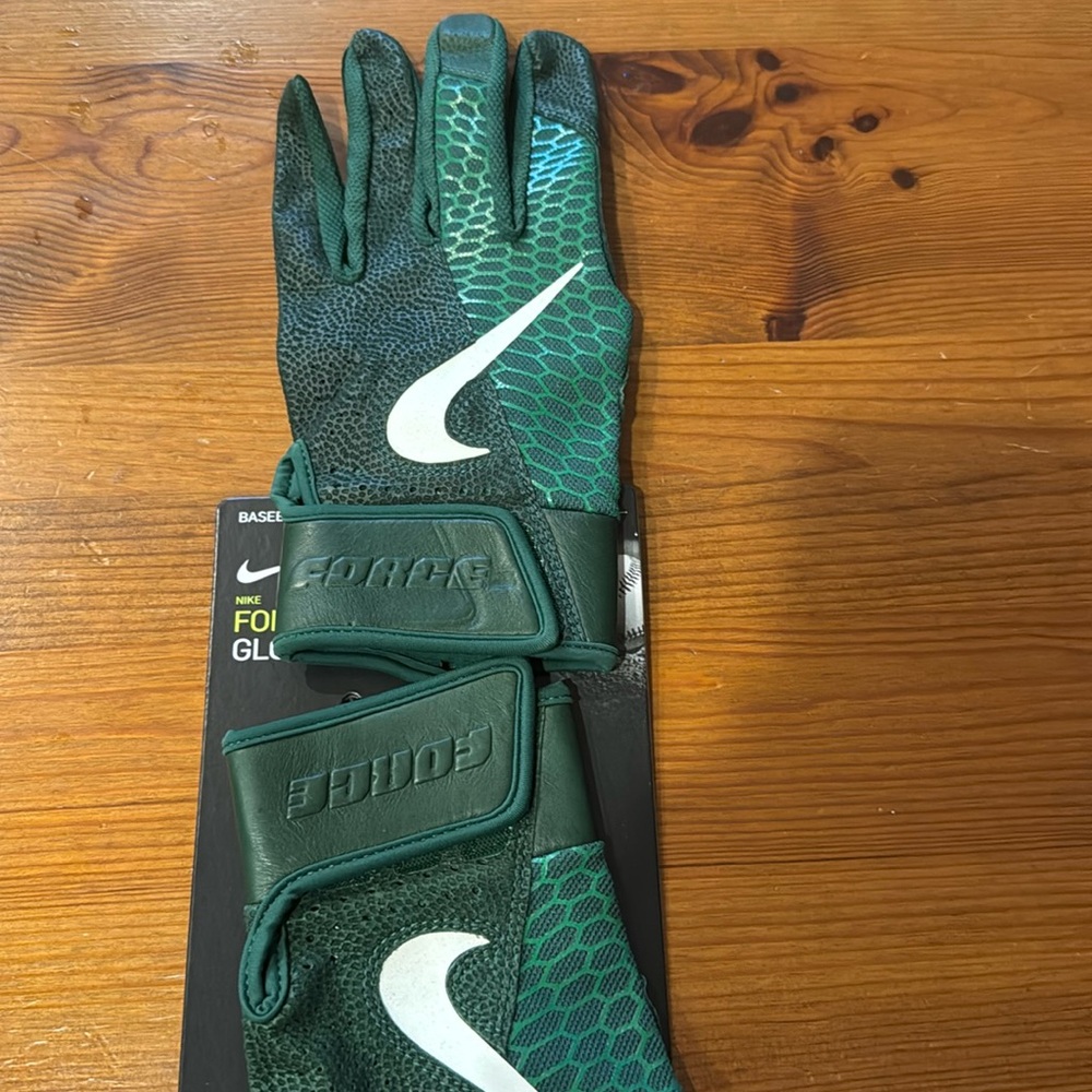 Green Batting Gloves